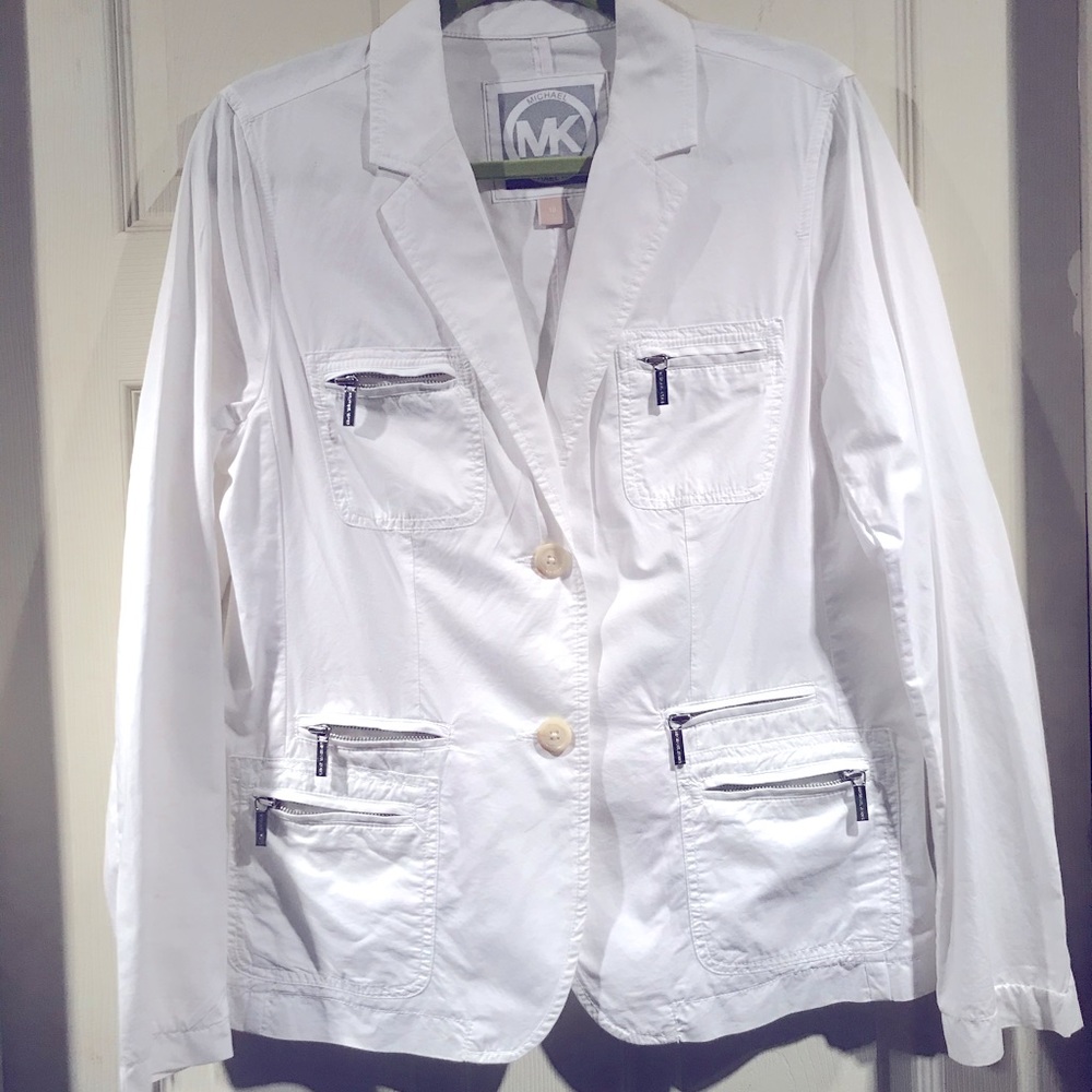 Michael Kors white jacket